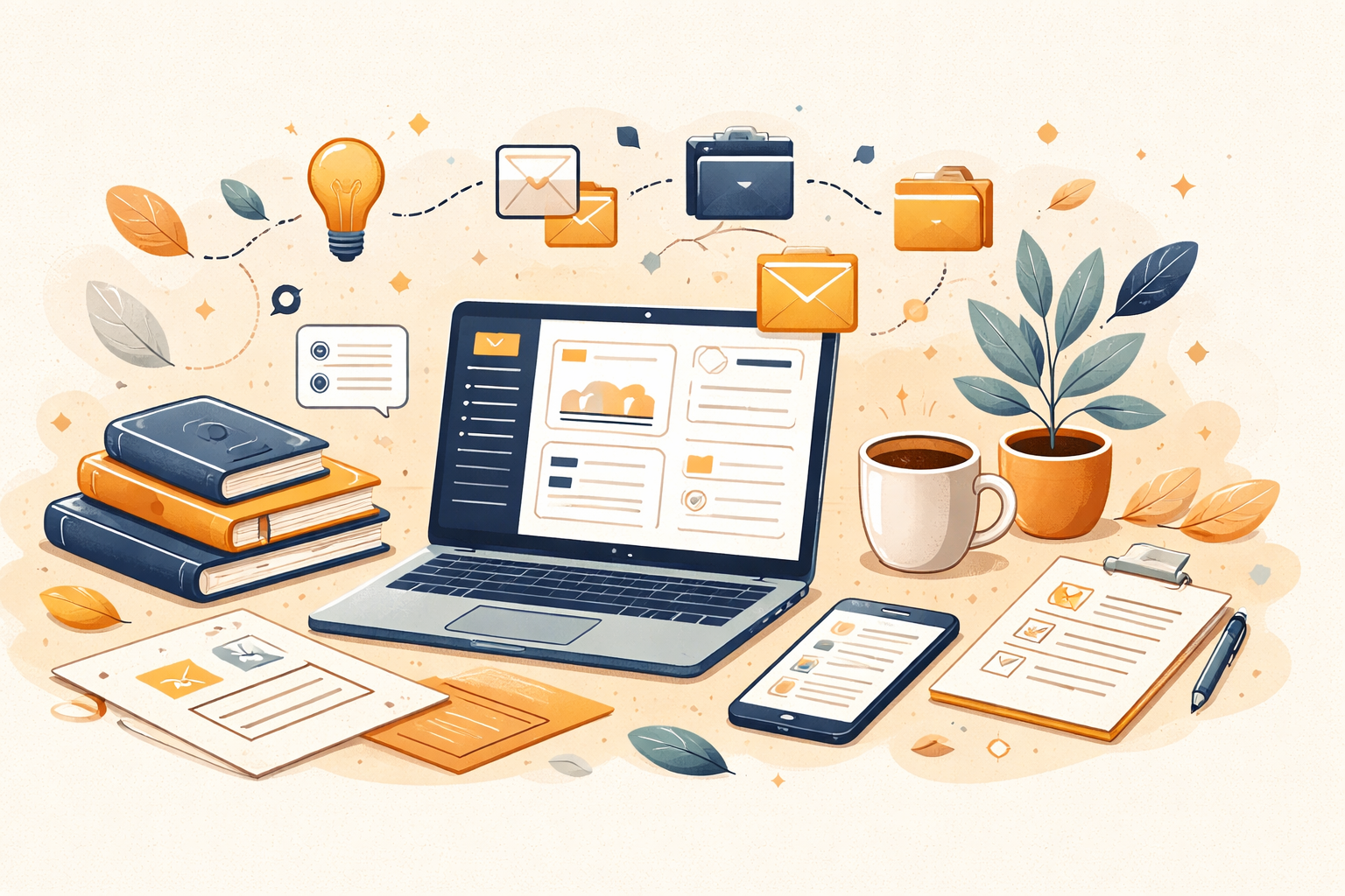 FowlSystems team collaborating with a small business owner